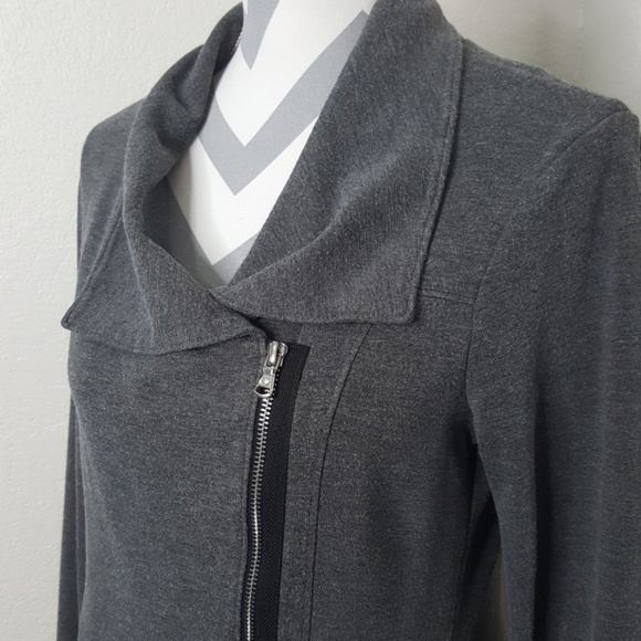 Kenneth Cole New York Moto Sweater Jacket - Picture 2 of 11